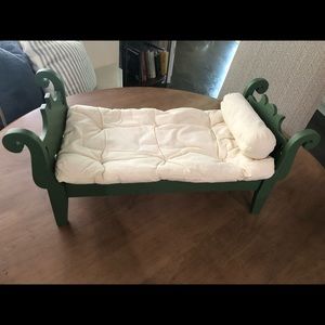 American Girl Josefina’s sleigh bed